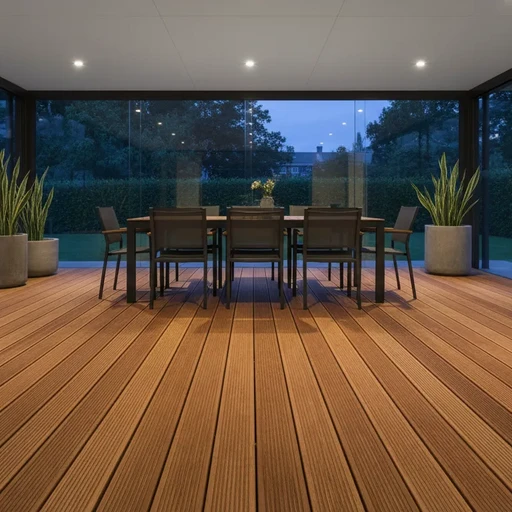 Доска террасная лиственница вельвет 28*90*5000, сорт Э (0,45м2)